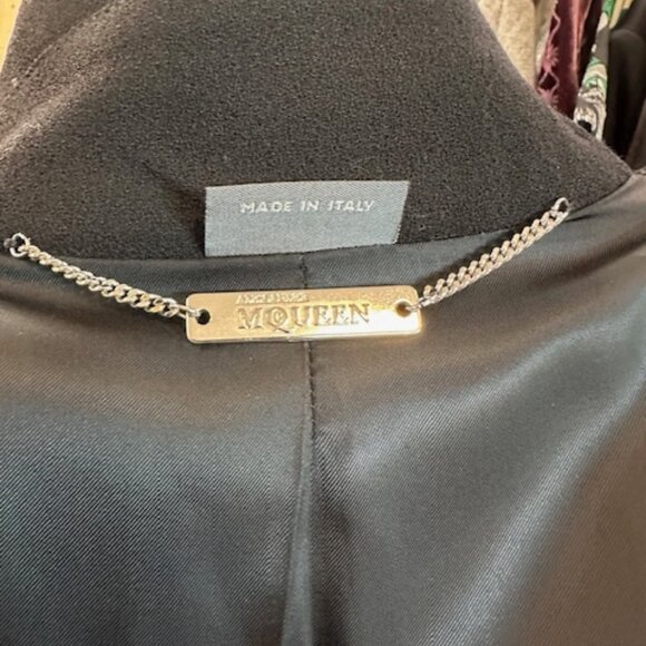 Alexander McQueen Virgin Wool Size 40 Blazer - Picture 9 of 10